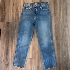 MOTHER denim Tomcat Jeans in the wash : Layout